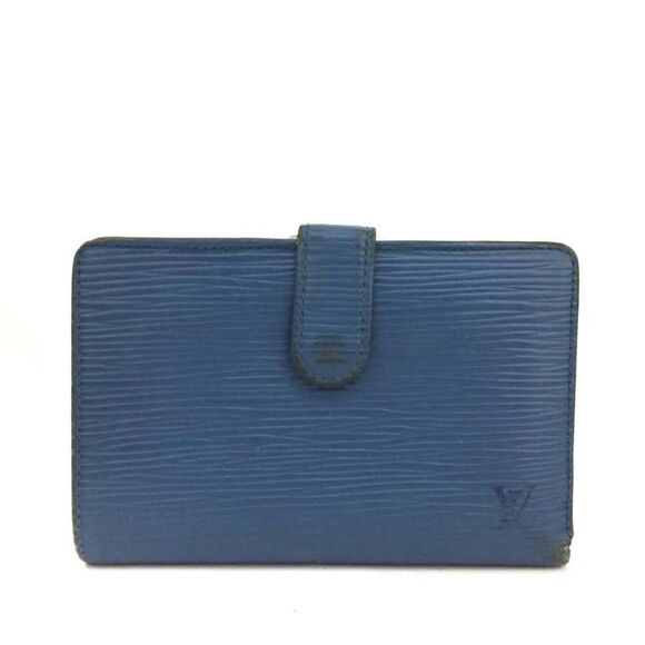 Authentic Louis Vuitton Epi Porte  Viennois Leather Bifold Wallet /1K0180 - Picture 1 of 8